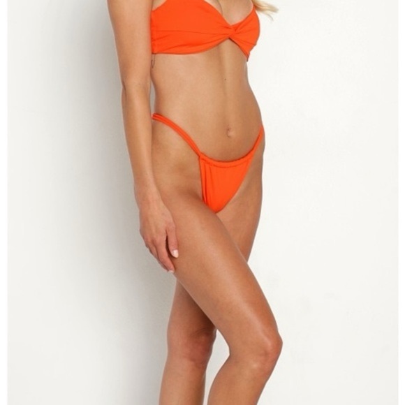 Neena Swim Thong Orange - Picture 3 of 6